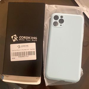 Brand new light blue iphone case 11 pro max